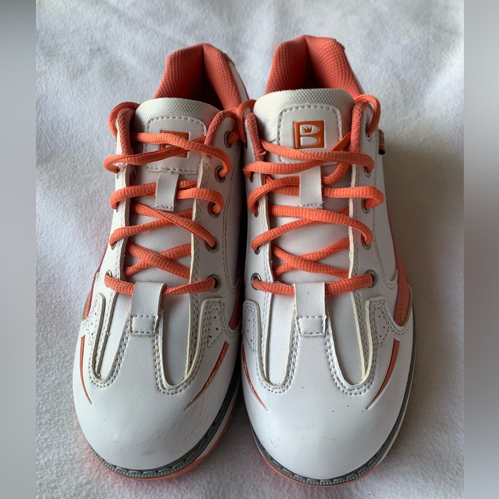 Brunswick Bowling Shoes Womens Size 8.5 Curve L-014 Non Marking Soles